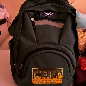 ProPac Green CERT Backpack
